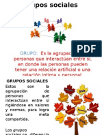 Grupos sociales
