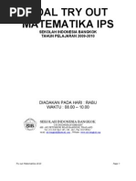 Download SoaltryoutMatematikaIPS2010byaminhersSN27036908 doc pdf