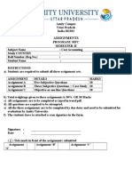 Mfc 2nd Semester CA Assignment 1ca