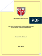 1992-Faktor Berkaitan DGN Kepuasan Kerja Pengetua SM