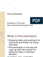 Procrastination