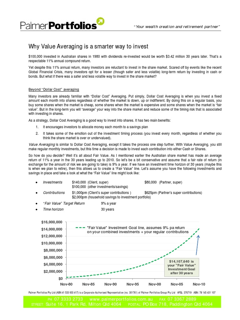 Smarter Investing: Value Averaging | PDF | Investing | Investor