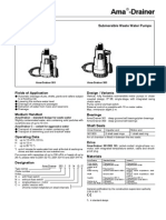 Ama-Drainer Submersible Pump Catalogue