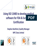 Using ISO 13485 for FDA and EU Certification_MPCData