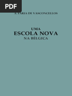 Escola Nova na Bélgica - Faria de Vasconcelos