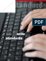How To Write Standards