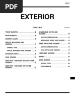 Mitsubishi Pajero Workshop Manual 51 - Exterior