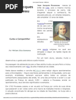 Jean Jacques Rousseau - InfoEscola