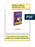 Definitive Guide To Thanksgiving Crafts