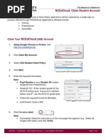 Download Ncedcloud Claim Credentials Students by st72136 SN270396071 doc pdf