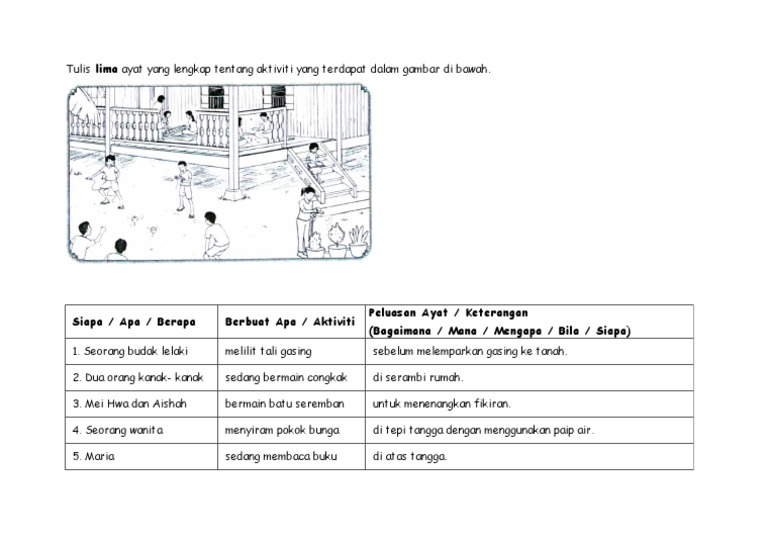 Bahagian A Bermain Di Halaman Rumah Pdf