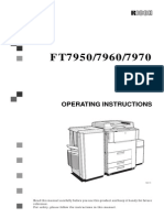 FT7900 series Operator manual