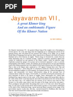Download Jayavarman VII Great Khmer King and an Emblematic Figure of the Khmer Nation by tidsureyah SN27040931 doc pdf