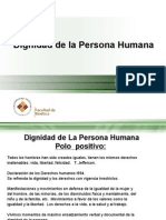 Dignidad de La Persona Humana