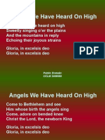 Angels We Have Heard on High