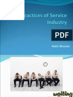 Best Practices of Service Industry Project 03