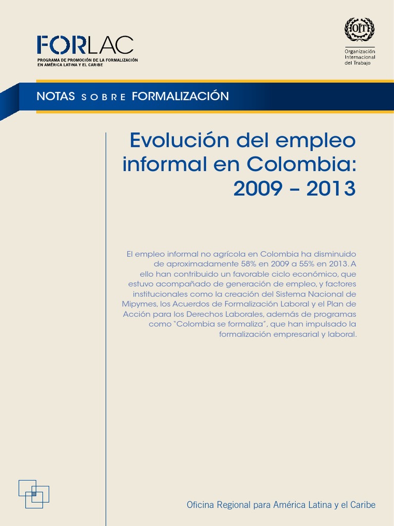 Trabajo Informal | PDF | Pequeñas y medianas empresas | Derecho laboral