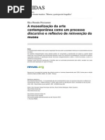 Refletindo sobre museus 