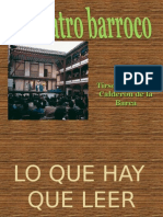 Literatura Barroco Teatro Xvii