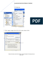 Set up personal archive folders in Outlook