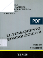 Bergalli, Bustos y Miralles - Pensamiento Criminologico II