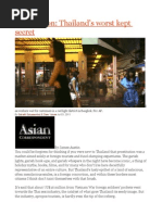 Prostitution Thailand's Worst Kept Secret