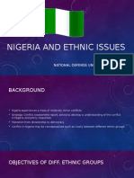 Nigeria and Ethnic Issues: Hina Zaidi