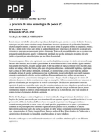 WARAT, Luis Alberto. À Procura de Uma Semiologia Do Poder