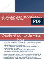 Naturaleza de La Responsabilidad Social Empresarial