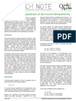 Quantitative Assessment of Surround Compatibility