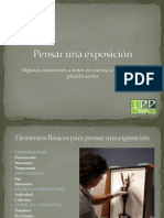 Pensar Una Exposición