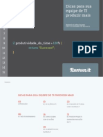 Dicas Para Sua Equipe de TI Produzir Mais - Runrunit