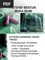 Potensi Bentuk Muka Bumi