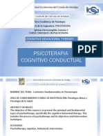 cognitivo conductual 