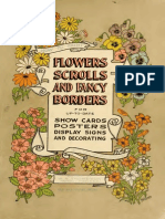 flowers scrolls and fancy borders