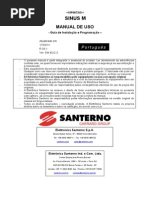 Manual Sinus M Português