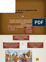 El Proceso de La Ocupación Del Espacio Peruano