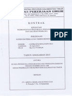 Kontrak Tebing Bendung Sitiu