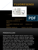 X Ray Fluoresensi