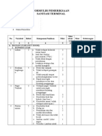 Formulir Penilaian Terminal