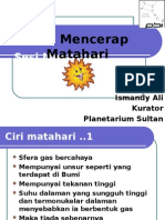 Sesi Mencerap Matahari