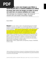 O Corpo Velho Como Uma Imagem...