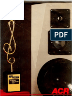 ACR Lautsprecher Katalog 1989