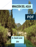 Curso Contraminacion Agua (Derecho) 2014