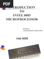 Microprocessor 8085