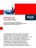 Oracle GRC Overview