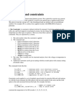 Ansys Loads and Constraints: Infohost - Nmt.edu