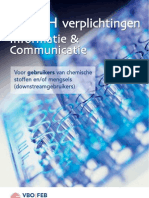 REACH Verplichtingen: Informatie & Communicatie Voor Gebruikers Van Chemische Stoffen En/of Mengsels (Downstreamgebruikers)