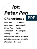 Script Peter Pan
