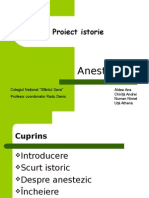 Proiect Istorie - Anestezicul